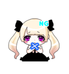 地雷ちゃん 量産型ちゃん（個別スタンプ：9）