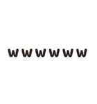 デカ文字スタンプだけで会話（個別スタンプ：6）