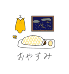 黄色いポンチョの子（個別スタンプ：10）