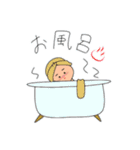 黄色いポンチョの子（個別スタンプ：20）