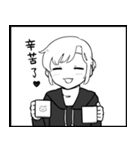 うちの子表情集2021（個別スタンプ：17）