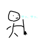 手抜き棒人間スタンプ2（個別スタンプ：10）