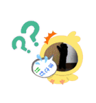 仲良し3人家族＆時々ミコトw（個別スタンプ：2）