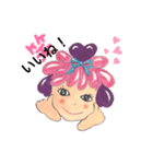 隣のTOKOちゃん（個別スタンプ：3）