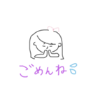 シンプルな返事のスタンプ（個別スタンプ：4）