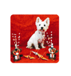 Westie ＆ Yorkie 3（個別スタンプ：38）
