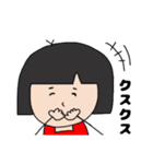 赤いスカート かわいい女の子（個別スタンプ：31）