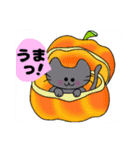 ハロウィンに大活躍！カワイイあいさつ（個別スタンプ：22）