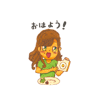 ももはやあいさつスタンプ（個別スタンプ：1）
