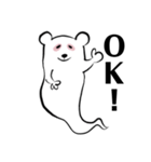 ゆうれいクマタロのBASICスタンプ（個別スタンプ：9）