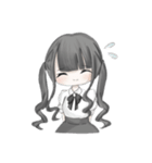 テンションの差が激しい黒瀬ちゃん（個別スタンプ：2）