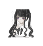 テンションの差が激しい黒瀬ちゃん（個別スタンプ：6）