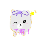 ふわもこポメラニアン（個別スタンプ：6）