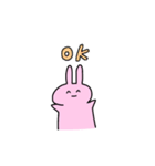 何の変哲もないうさぎ（個別スタンプ：8）