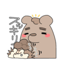 べあへじ Bear＆Hedgehog.2（個別スタンプ：4）