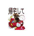 トイプードル 日常会話わんわん語編（個別スタンプ：6）