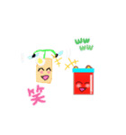 トーストロン＆トマトジャムくん（個別スタンプ：19）