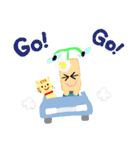 トーストロン＆トマトジャムくん（個別スタンプ：37）