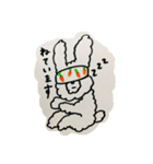 のびのびとしたうさぎ（個別スタンプ：5）