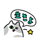 謎猫ぽてぽて（個別スタンプ：24）