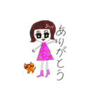 可愛すぎるよピンクちゃん（個別スタンプ：7）
