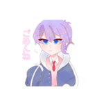 日常！うちの子（個別スタンプ：3）