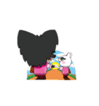 おしゃれチワワとなかよしこねこ（個別スタンプ：16）