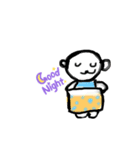 くまたくんの日常会話（個別スタンプ：1）