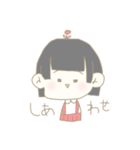 花子さんと勿体無いから枠埋め（個別スタンプ：2）