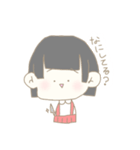 花子さんと勿体無いから枠埋め（個別スタンプ：6）