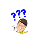 ゴリン男子の日常会話(サッカー)（個別スタンプ：10）