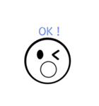 超単純スタンプ（改訂版）（個別スタンプ：3）