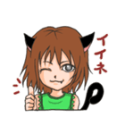 猫女子万歳（個別スタンプ：3）