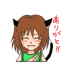 猫女子万歳（個別スタンプ：4）