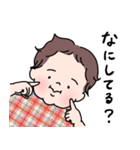 くるくる癖毛ちゃん（個別スタンプ：24）