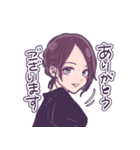 福島美少女図鑑 いつもの5人（個別スタンプ：3）