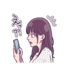 福島美少女図鑑 いつもの5人（個別スタンプ：8）