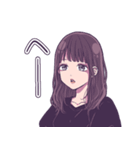 福島美少女図鑑 いつもの5人（個別スタンプ：12）