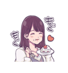 福島美少女図鑑 いつもの5人（個別スタンプ：14）