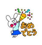 やきゅうさぎ 日常（個別スタンプ：25）