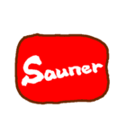 サウナ好きのための筆文字for Sauna lover2（個別スタンプ：35）