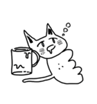 ほくろネコチャン（個別スタンプ：34）