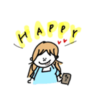 ゆかいな仲間の日常スタンプ①（個別スタンプ：6）