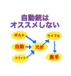 狩猟界隈で流行りのスタンプ その4（個別スタンプ：37）