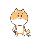 柴犬こまつのまんぷくの秋（個別スタンプ：16）