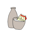 ねこさんたちの酔っぱらいパック（個別スタンプ：6）