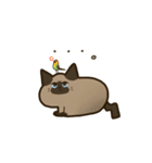 シャム猫ナナ（個別スタンプ：14）