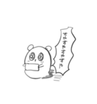 推しの絵を描くねずみ（個別スタンプ：26）