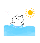 ねこ君と夏（個別スタンプ：16）