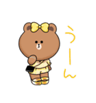 ちょこたん by BROWN ＆ FRIENDS（個別スタンプ：27）